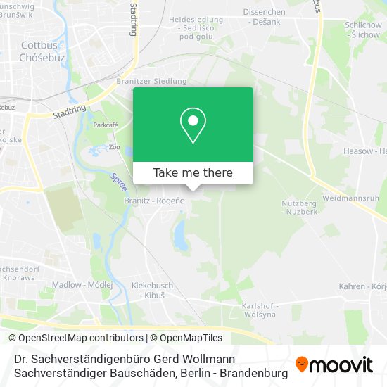 Dr. Sachverständigenbüro Gerd Wollmann Sachverständiger Bauschäden map