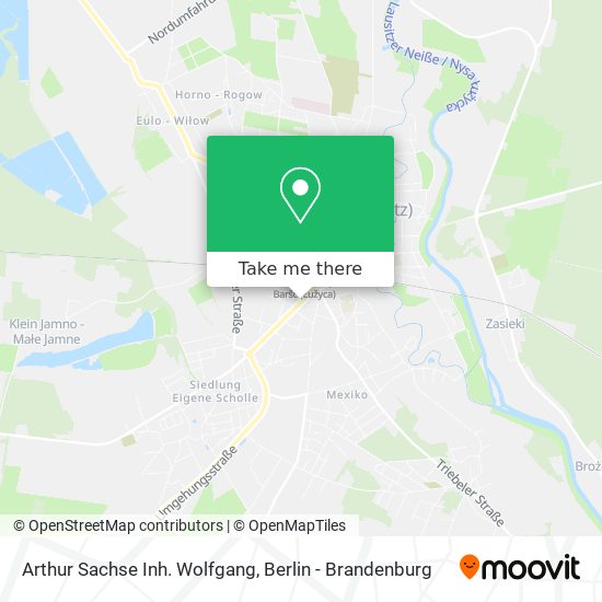 Arthur Sachse Inh. Wolfgang map