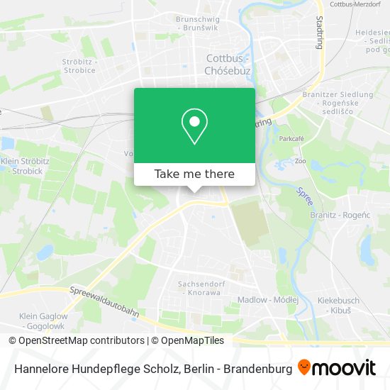 Hannelore Hundepflege Scholz map