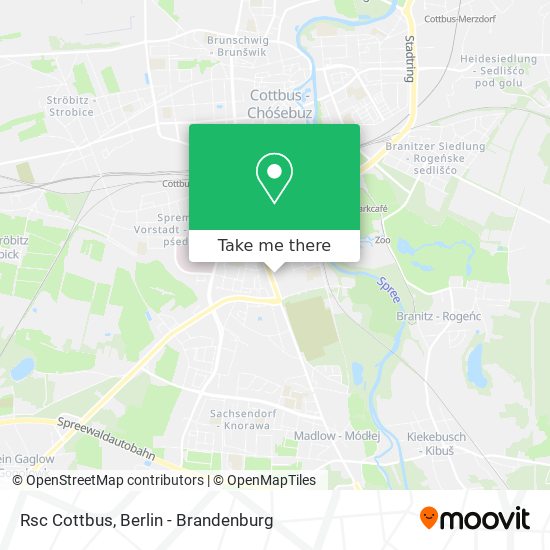 Rsc Cottbus map