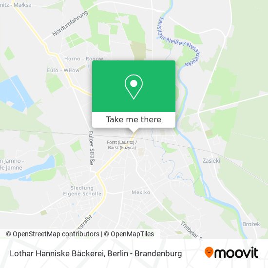 Lothar Hanniske Bäckerei map