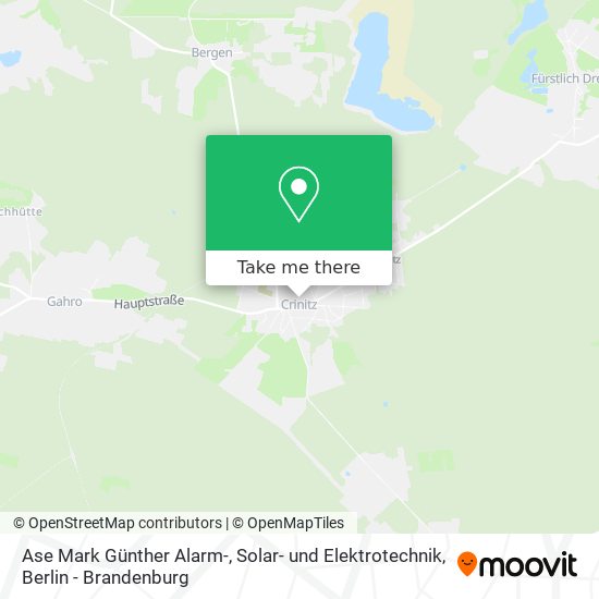 Ase Mark Günther Alarm-, Solar- und Elektrotechnik map