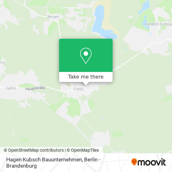 Hagen Kubsch Bauunternehmen map