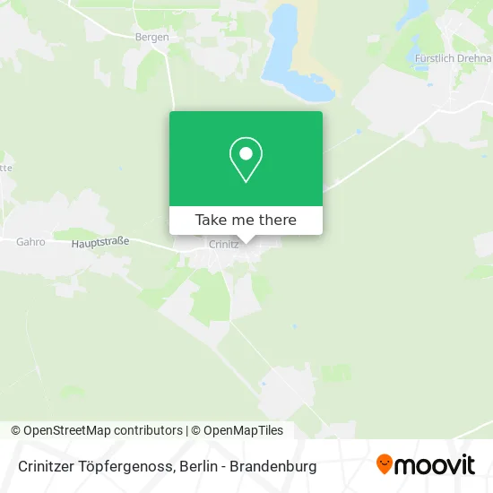 Карта Crinitzer Töpfergenoss