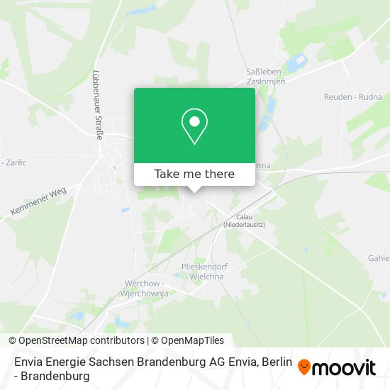 Envia Energie Sachsen Brandenburg AG Envia map