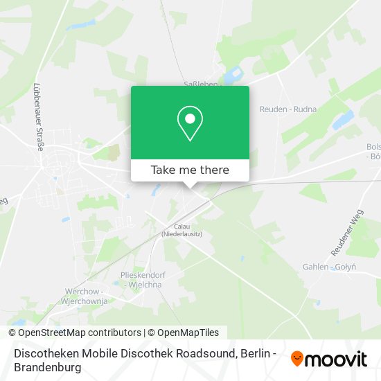 Discotheken Mobile Discothek Roadsound map