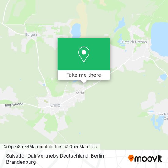 Salvador Dali Vertriebs Deutschland map