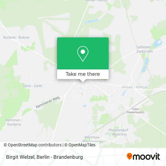 Birgit Welzel map