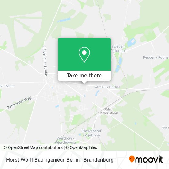 Horst Wolff Bauingenieur map