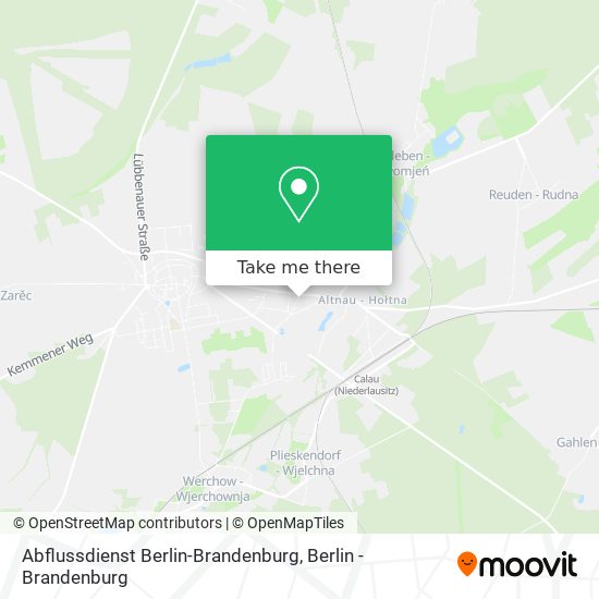 Abflussdienst Berlin-Brandenburg map