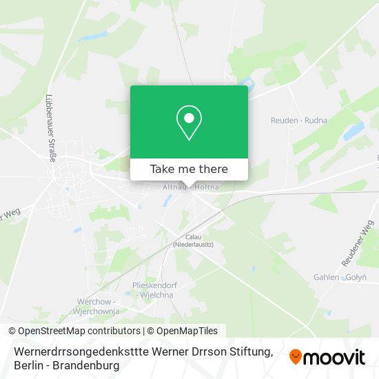 Wernerdrrsongedenksttte Werner Drrson Stiftung map