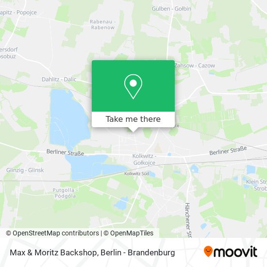Max & Moritz Backshop map