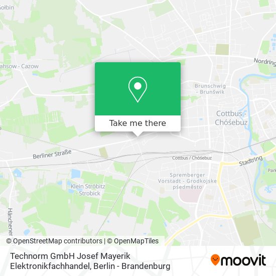 Карта Technorm GmbH Josef Mayerik Elektronikfachhandel