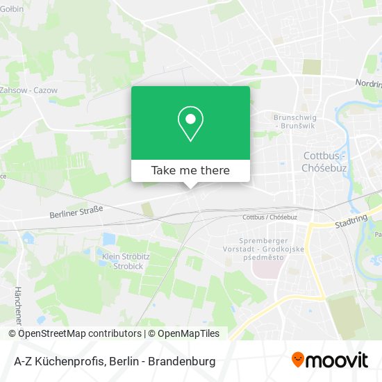 A-Z Küchenprofis map