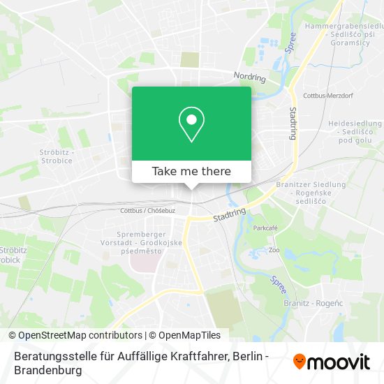 Карта Beratungsstelle für Auffällige Kraftfahrer