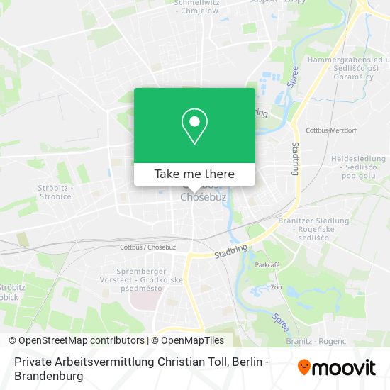 Private Arbeitsvermittlung Christian Toll map