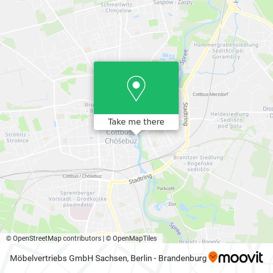 Карта Möbelvertriebs GmbH Sachsen