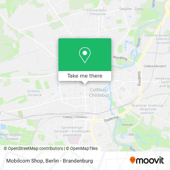 Mobilcom Shop map