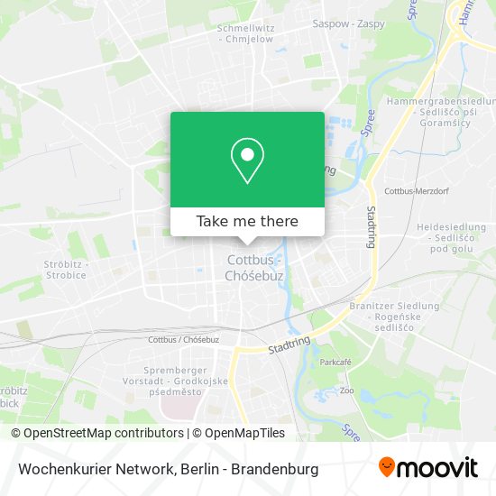 Wochenkurier Network map