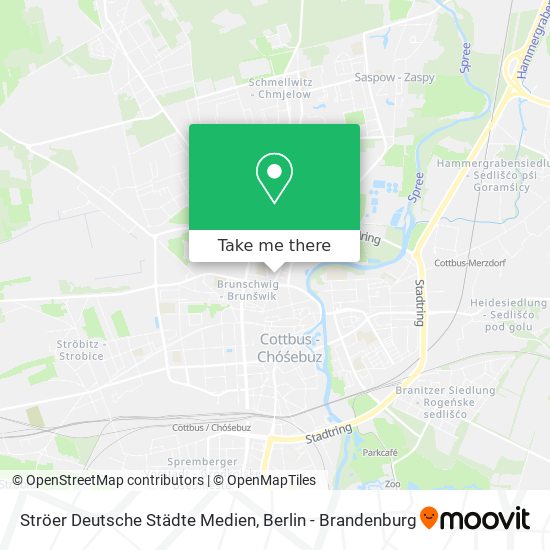 Ströer Deutsche Städte Medien map