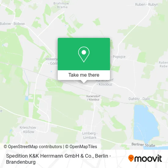 Spedition K&K Herrmann GmbH & Co. map