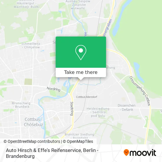 Карта Auto Hirsch & Effe's Reifenservice