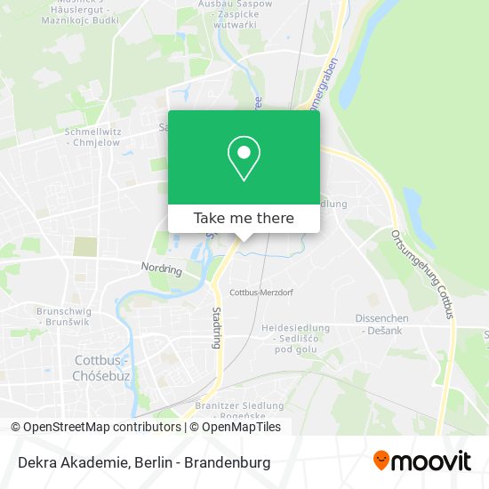 Dekra Akademie map