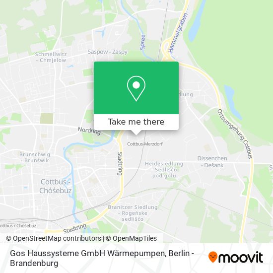 Gos Haussysteme GmbH Wärmepumpen map