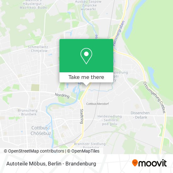 Autoteile Möbus map