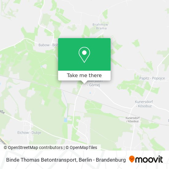 Binde Thomas Betontransport map