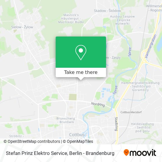 Stefan Prinz Elektro Service map