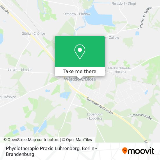 Physiotherapie Praxis Luhrenberg map