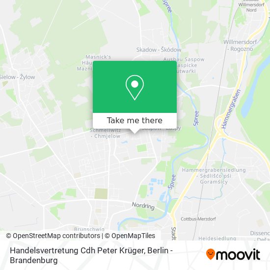 Handelsvertretung Cdh Peter Krüger map