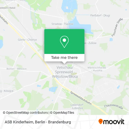 Карта ASB Kinderheim