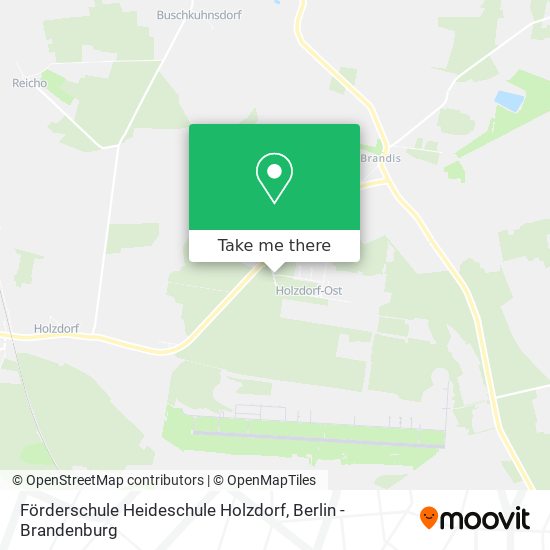 Förderschule Heideschule Holzdorf map