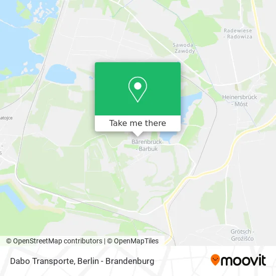 Карта Dabo Transporte
