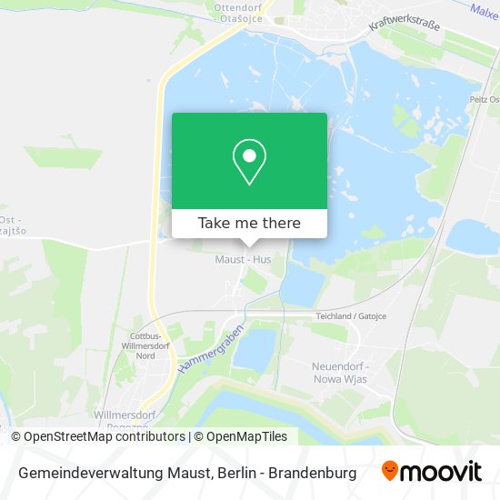 Gemeindeverwaltung Maust map