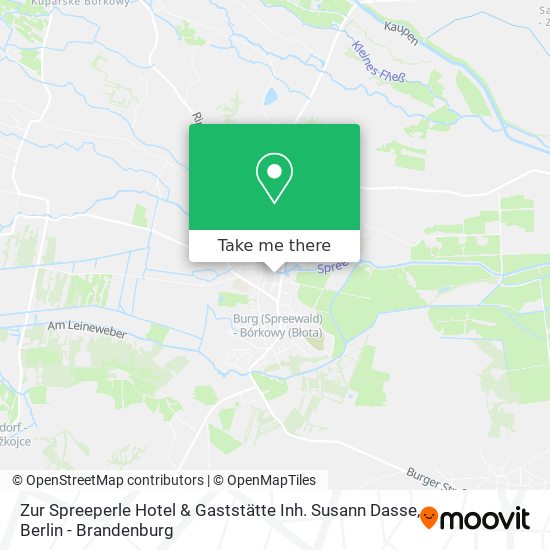 Zur Spreeperle Hotel & Gaststätte Inh. Susann Dasse map