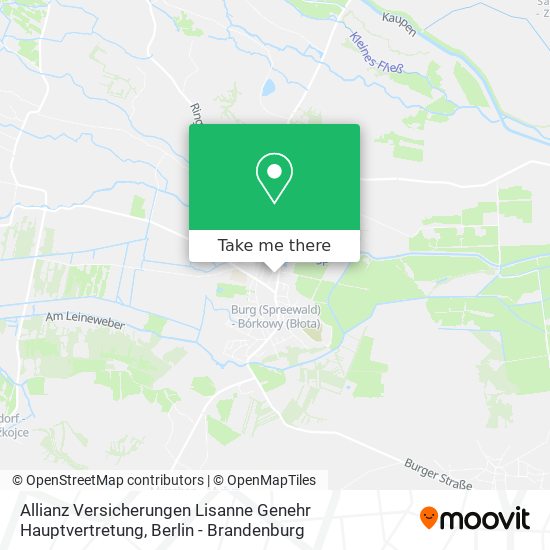 Allianz Versicherungen Lisanne Genehr Hauptvertretung map