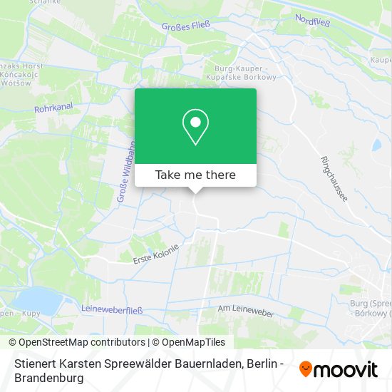 Карта Stienert Karsten Spreewälder Bauernladen