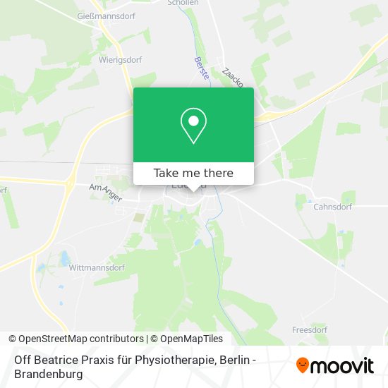 Off Beatrice Praxis für Physiotherapie map