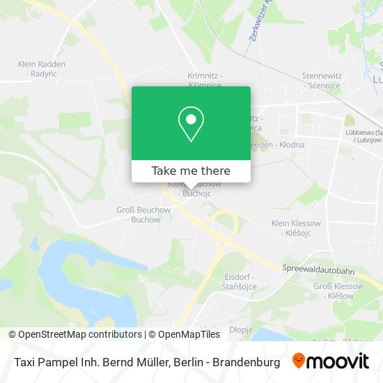 Taxi Pampel Inh. Bernd Müller map