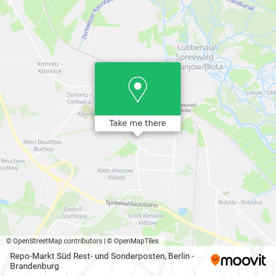 Repo-Markt Süd Rest- und Sonderposten map