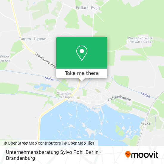 Unternehmensberatung Sylvo Pohl map