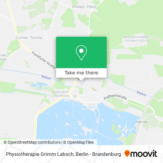 Physiotherapie Grimm Labsch map