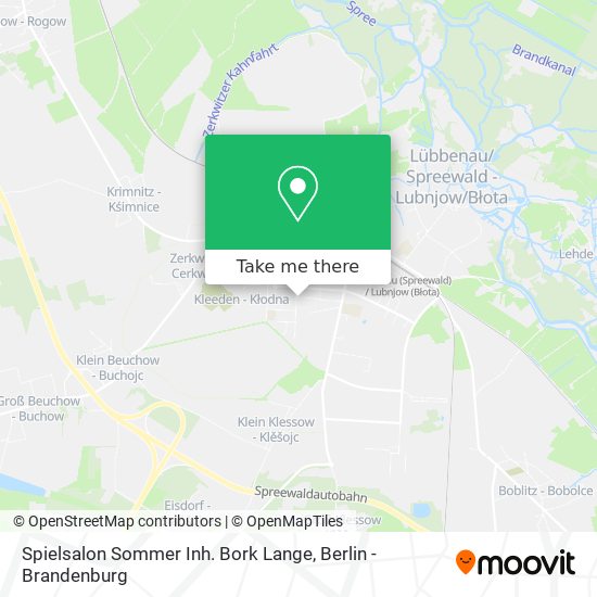 Spielsalon Sommer Inh. Bork Lange map