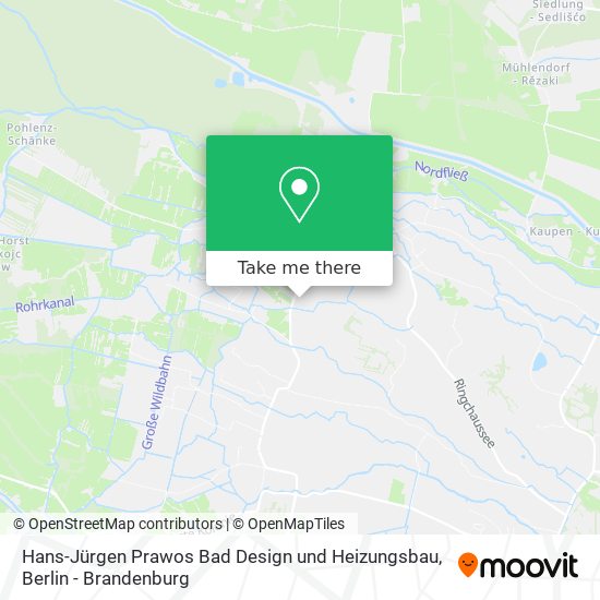 Карта Hans-Jürgen Prawos Bad Design und Heizungsbau