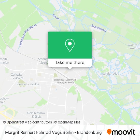 Карта Margrit Rennert Fahrrad Vogi