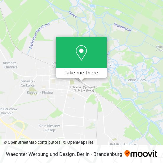 Waechter Werbung und Design map