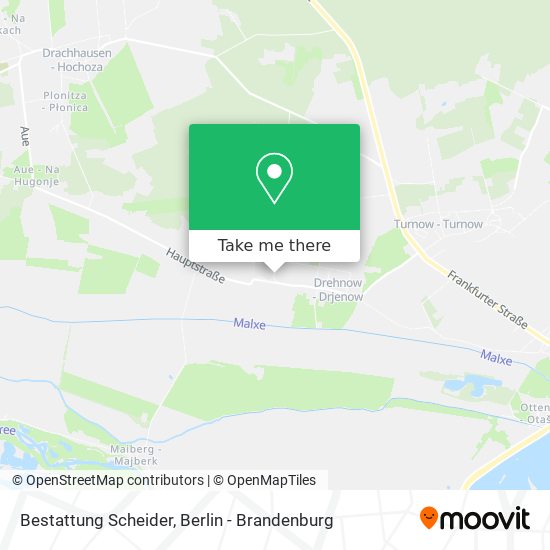 Bestattung Scheider map